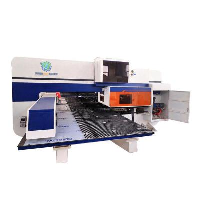 China Garment shops turret punching machine, machine-machine cnc punch, metal turret punch for sale