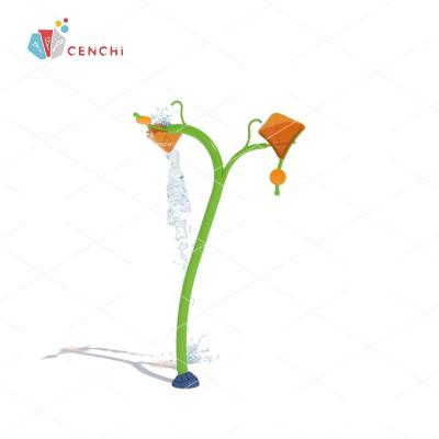 China Cenchi fiberglass aqua commercial water playground sprinkler water playground equipment city water park outdoor bucket for sale