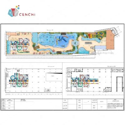 China Cenchi Hotel Earth Jet Water Fountain Jet Pad Splash Pad Outdoor Fiberglass Planning Desig 2D Resort Commercial Wet Deck Splash Pad for sale