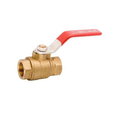 China General 600 MET Full Port Brass Or Low Lead Brass Ball Valve With Lever Handle for sale