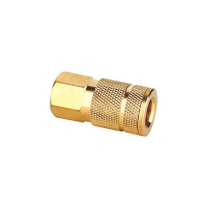 China Industry 1/4-inch 3/8 inch USA type industrial female air-operated quick coupler for sale