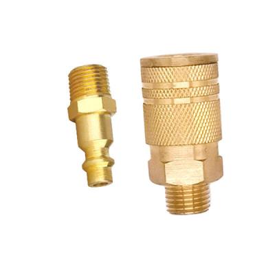 China Air Tools USA Type Quick Couplers Quick Connect Air Quick Coupler Hose Ends for sale