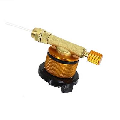 China Outdoor Gas Stove Gas Valve Household Burner Stove Filling Adapter for sale