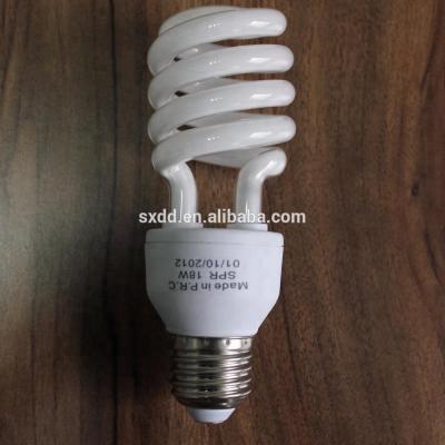 China China Factory Hot Sale Full Spiral 15W 18W 20W Indoor Lighting Energy Saving Lamp CFL E27 B22 6500K 3000K 4000KAC110V/220V for sale