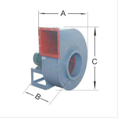 China Yuton C6-48A China manufacturing workshop durable industrial exhaust fan centrifugal ventilation fan for hotels for sale