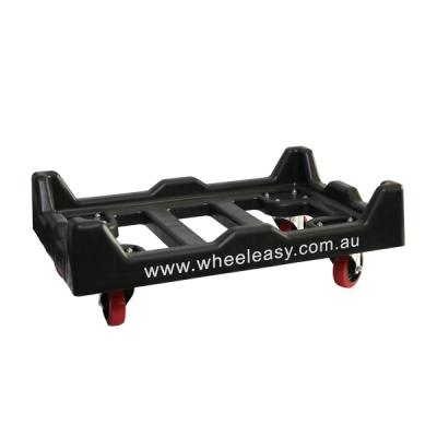 China Factory production packing tools plastic cart plastic mobile cart plastic carts with wheels for sale