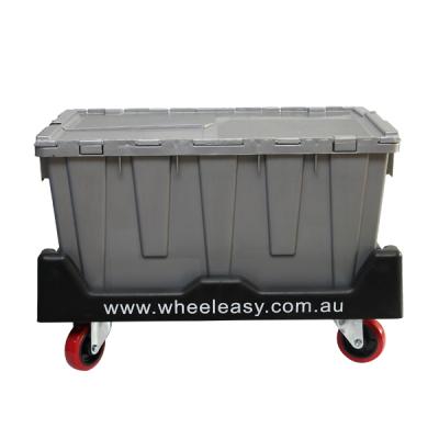 China 2018 Solid Box Industrial Strength Eco - Friendly Swap Crate , Stackable Box for sale