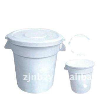 China Paint Round 2022 Plastic Paint Bucket White for sale