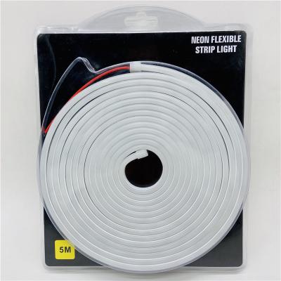 China Warehouse new product cable 12V 6*12mm 8*16MM outdoor neon white silicone LED strip tube light for DIY led neon sign decor light strip for sale