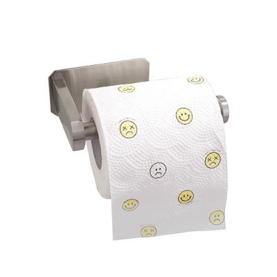 China Amazon Modern Stainless Steel WC Napkin Tissue Self Adhesive Toilet Paper Holder for sale