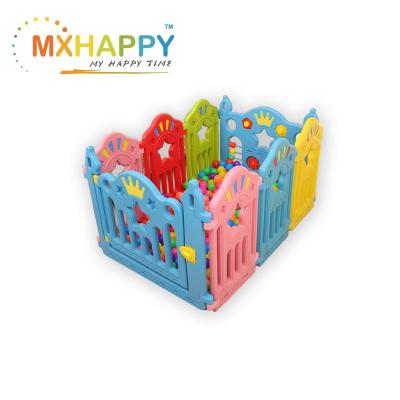 China MH214 Modern Baby Playpen Activity Center The Plastic Board Set Babies And Kids Play Yard for sale