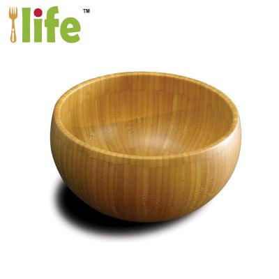 China IF-50 Sustainable Bamboo Fruit Bowl Serving Bowls Custom Soup Children's Rice Bowl for sale