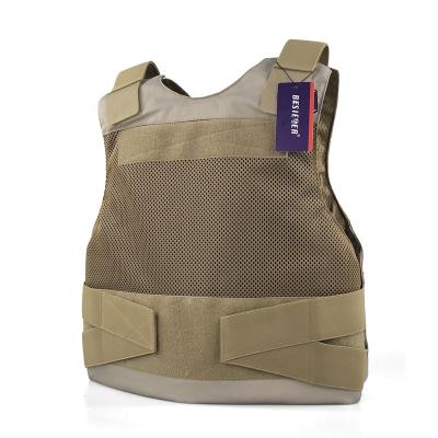 China High quality UHMWPE UD fabric BIEGEANT bulletproof vest concealed level IIIA light up men's and women's safety bulletproof vestFDY303B for sale