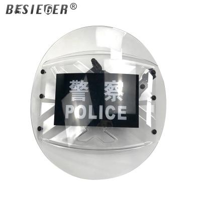 China OEM Content High Quality Practical Riot Police Oval Shield,Riot PC Shield Oval Riot Shield for sale