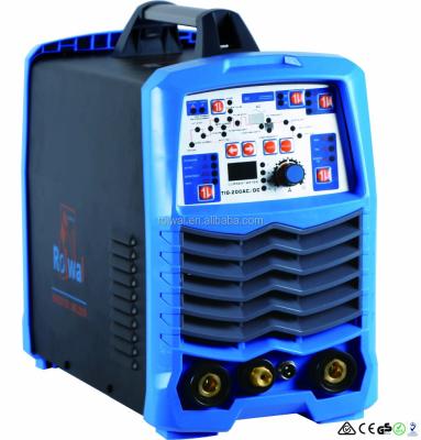 China Rolwal AC/DC Welding CAT With Pulse IGBT 200Amp Inverter Aluminum Welding Machine for sale