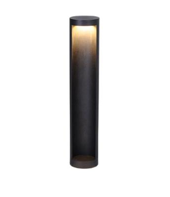 China Minimalist Led Solar Bollard Lights Solar Waterproof Outdoor Garden Light Plant Supply With Pir Motion Sensor for sale