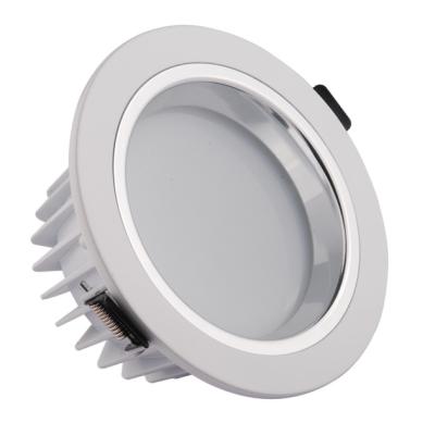 China Modern 14W Dimmable Best 4 Inch Plastic Led Downlight 120mm Light Cutout for sale