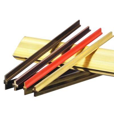 China Cheapest Price Metal Trim Exterior Brass Tile Corner Trim In Stock Item for sale