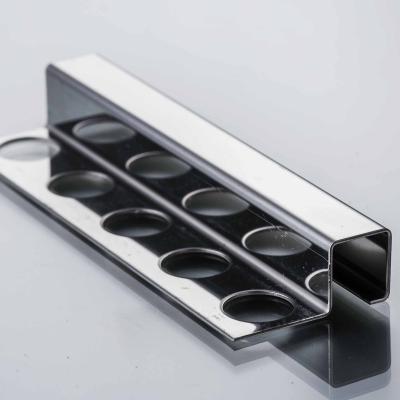 China OEM&ODM Metal Square Shape Stainless Steel ChromeTile Trim for sale