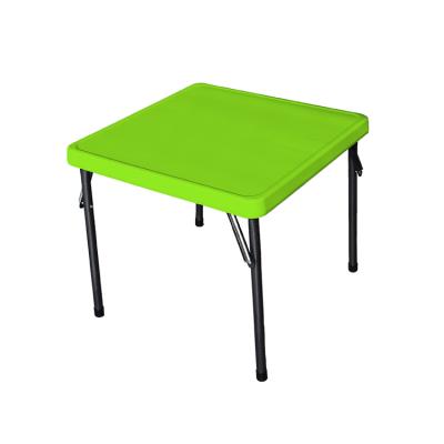 China Wholesale Modern KTK OEM Colorful Square Plastic Plastic Dining Folding Table And Chair For Kids for sale