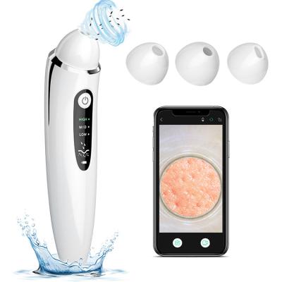 China Black Head Valdus 2022 New H500 Wifi Handheld Removal For Face Nose Anthracnoses Peep Cleaner Machine Vacuum Visual Blackhead Remover for sale