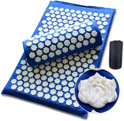 China 2021 Fitness Exercise Promotional Gifts Massage Cushion Foot Acupressure Mat Accupressure Mat for sale