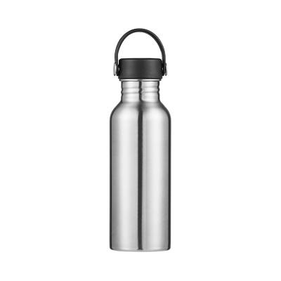 China PORTABLE Single Wall Water Bottle Stainless Steel Outdoor Sports Water Bottle for sale