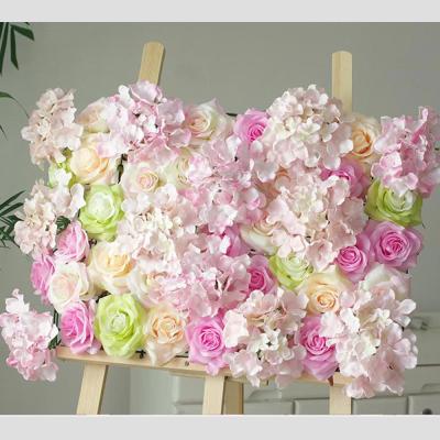 China R03 Durable European Artificial Flower Wall Carpet Flower Backdrop Board High Grade Durable for sale