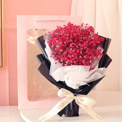 China Baby's Breath Artificial Dried Preserved Dried Flowers Valentine Natural Gypsophila Flower M108 Eco-Friendly Gift for sale