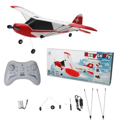 China FX9603 2.4GHz 3CH 6-Axis Gyro EPP espuma J3 RC Avião RTF Ala fixa de controle remoto externo Avião Avião RC Planador Brinquedos voadores à venda