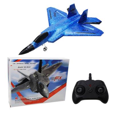 Cina Vivi l'eccitazione di Fx622 F22 Raptor Fighter Jet 2.4G 2CH EPP RC Airplane con luci LED in vendita