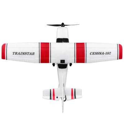 China White Electric Epp Foam 2ch Remote Control Planador Brinquedo Aeromodeling Brinquedos de Voo ao Ar Livre Rc Plane 2.4g Radio Control Brinquedos de Avião à venda