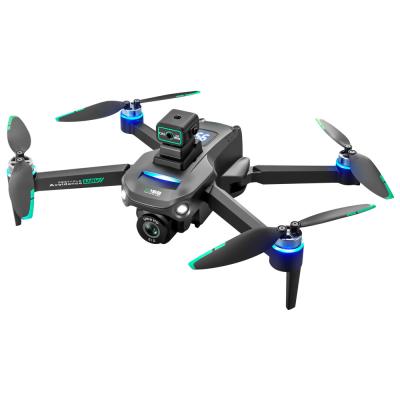 중국 플라스틱 S159 5g 와이파이 Fpv GPS 쿼드콥터 드론 4khd 듀얼 카메라 25분 내구 장애물 피 LED 대형 화면 리모컨 Rc 드론 판매용