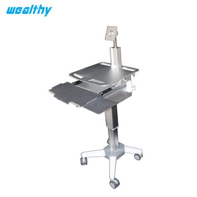 China Contemporary IN Medical Computer Cart Medical Equipment Nursing Medical Workstation Computer Cart for sale