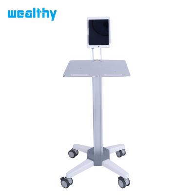 China Hot Selling Contemporary VI With Rolling Stand Tablet Trolley Ipad Trolley Medical Trolley for sale