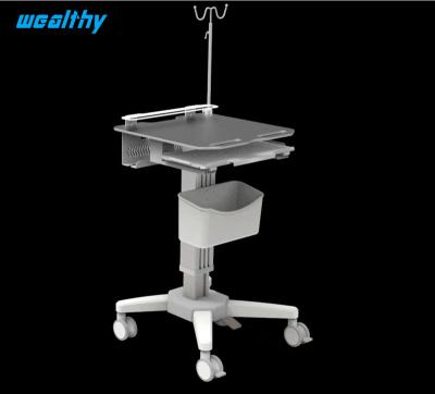 China MA-Custom Hospital Cart Contemporary Aluminum Alloy ECG Trolley Medical Electrocardiogram Trolley for sale