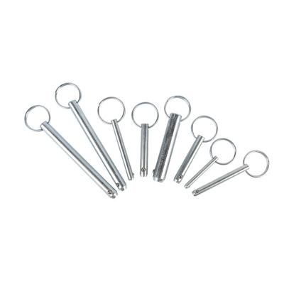 China Wholesale Steel Quick Release Pin Carbon Steel + Spring Quick Ball Lock Pin With Ring for sale