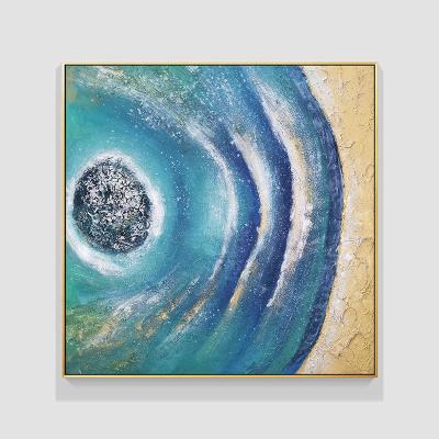 China Abstract Hand Painted Canvas Abstract Oil Painting Modern Wall Art Paintings For Room Decoration for sale