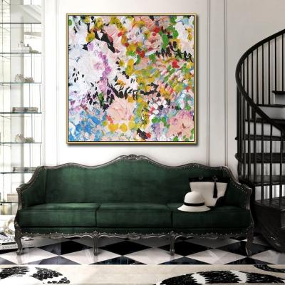 China Impressionist abstract painting, modern abstract art, extra large painting, textured painting, hand painted canvas painting for sale