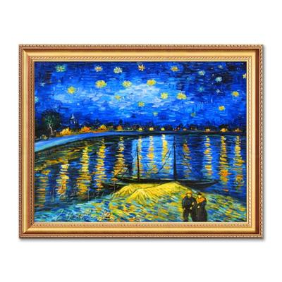 China Modern Vincent van Gogh Famous Starry Night Reproductions Oil Paintings from China for sale