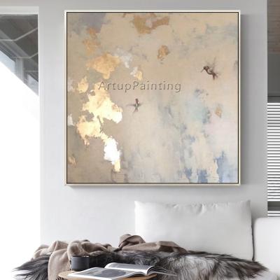 China Modern Abstract Painting Nordic Acrylic Gold Canvas Style Wall Art Pictures For Living Room Decoracion for sale