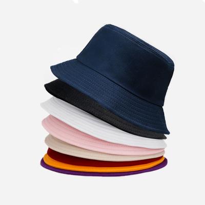 China Designer Wholesale Custom Sunshade Bucket Hats Made in China Plain Cotton Unisex Adult Fisherman Hat Panama Caps for sale