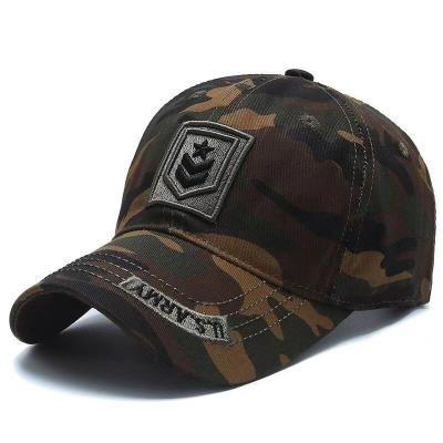 China breathable & Factory 3D Camouflage Cotton Embroidery Waterproof Adjustable Outdoor Hat Camouflage Tactical Baseball Cap for sale