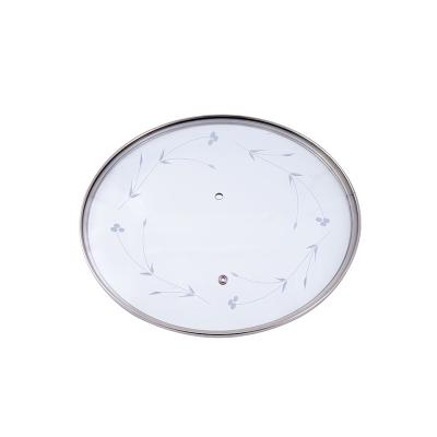 China Sustainable Cooker Accessories Parts Glass Dome Lid G Type For Non-Stick Cookware Sets for sale