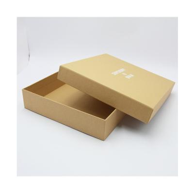 China Materials China Factory Recycled Logo Gift Kraft Paper Box Wholesale Custom Packaging for sale