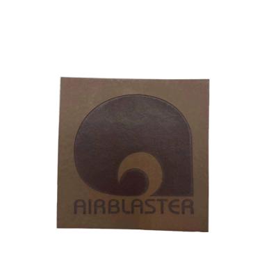 China Garment Accessories New Product Leather Labels For Clothing Logo Labels Printing Custom Private Labels for sale