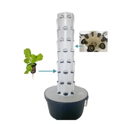 China Balcony Aeroponic Growing Towers Hydroponics Vertical Garden Systems Hydroponic Systems indoor Pineapple Planting Type  Vertical for sale