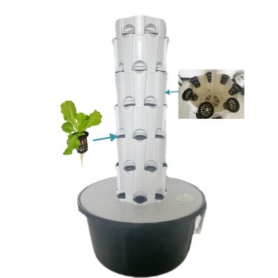 China Balcony vegetable soilless cultivation equipment, hydroponic system, greenhouse greenhouse planting tower for sale