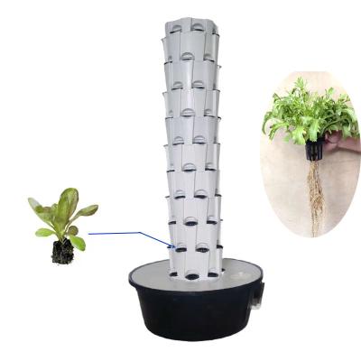 China Indoor Outdoor Hydroponic Pineapple Tower Grow Systems Jardim Agricultura Culturas sem solo Torre de cultivo hidropônica vertical à venda