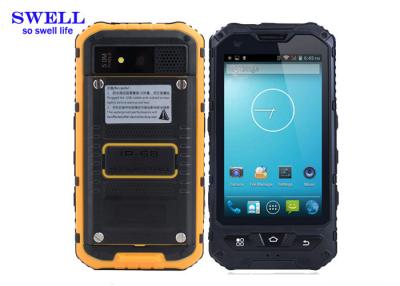 China Android 4.2.2 IP68 ásperos Smartphone com NXP544 preto amarelo de NFC A8 à venda